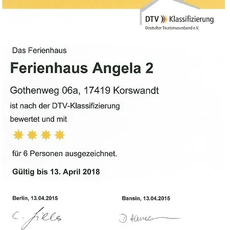 Lägenhet Feriendoppelhaushaelfte Angela Whg 02 *